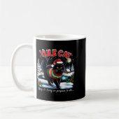 Yule Cat Keep It Cozy Funny Christmas Quote Kaffeetasse (Links)