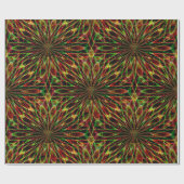 Yule fleurs.... geschenkpapier (Flach)