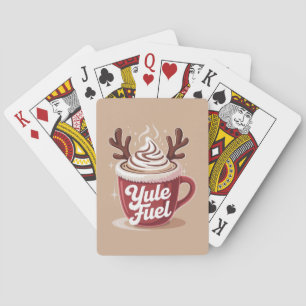 Yule Fuel • Weihnachtliches Kakao & Kaffee Weihnac Spielkarten