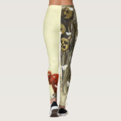 Yule Goat John Bauer Leggings (Rückseite)