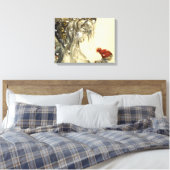 Yule Goat John Bauer Leinwanddruck (Insitu (Schlafzimmer))