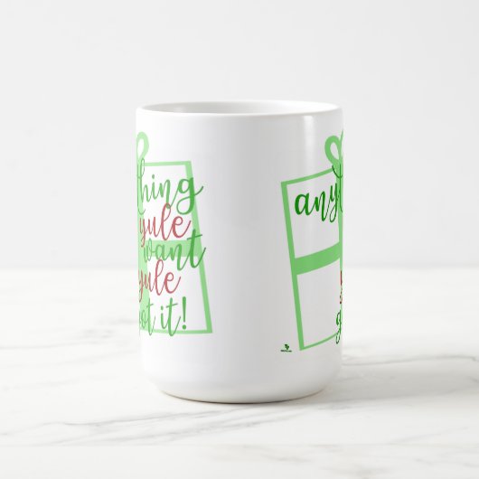 Yule Got It Epic Christmas Fun Saying Kaffeetasse (Mittel)