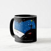 Yule-Horror-Keramikbecher Tasse (Vorderseite Links)