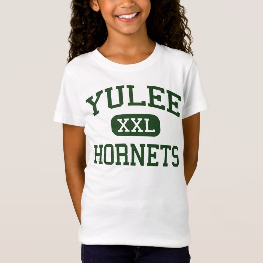 Yulee - Hornissen - Highschool - Yulee Florida T-Shirt (Vorderseite)