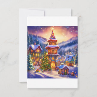 Yuletide Card Emporium Dankeskarte