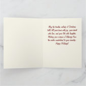 Yuletide Carol Bell Karte (Innenseite)