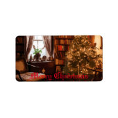 Yuletide Charm Adressaufkleber (Vorne)