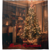 Yuletide Charm Duschvorhang (Vorderseite)