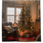 Yuletide Charm Duschvorhang (Vorderseite)