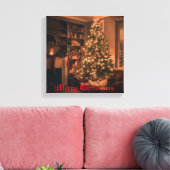 Yuletide Charm Leinwanddruck (Insitu (Wohnzimmer))