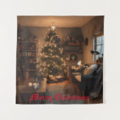 Yuletide Charm Wandteppich (Vorderseite)