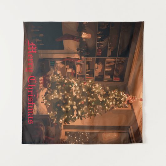 Yuletide Charm Wandteppich (Vorderseite (Horizontal))