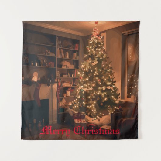 Yuletide Charm Wandteppich (Vorderseite)