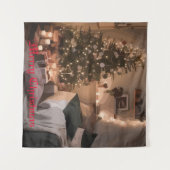 Yuletide Charm Wandteppich (Vorderseite (Horizontal))