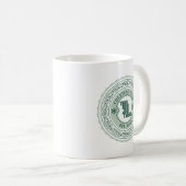 Yuletide Club Custom Holiday Wappen Kaffeetasse (VorderseiteRechts)