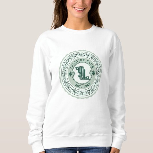 Yuletide Club Custom Holiday Wappen Sweatshirt (Vorderseite)