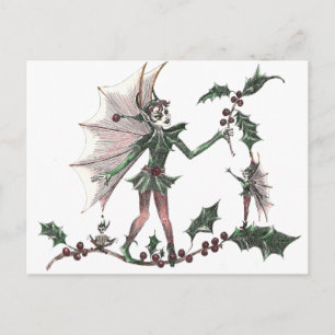 Yuletide Fairy Cards Postkarte