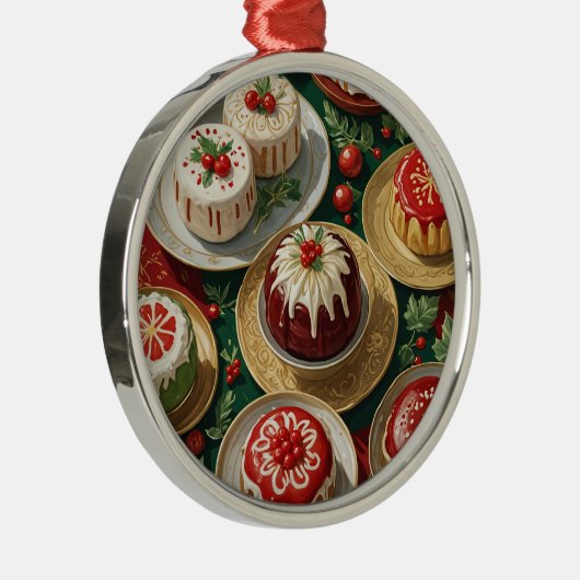 Yuletide Fest Ornament Aus Metall (Rechts)