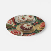 Yuletide Fest Pappteller (Schrägansicht)