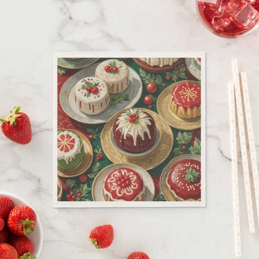 Yuletide Fest Serviette (Beispiel)