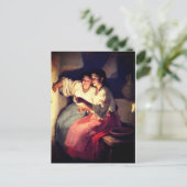 YULETIDE FORTUNE-TELLERS VON PYMONENKO POSTKARTE (Stehend Vorderseite)