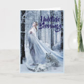 Yuletide Geschenk-Karten Feiertagskarte (Vorderseite)