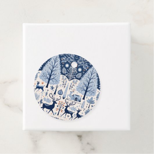 Yuletide Gift Tag Geschenkanhänger (Beispiel)