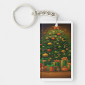 Yuletide Glow: Tree of Wonder Keychain Schlüsselanhänger (Vorderseite)