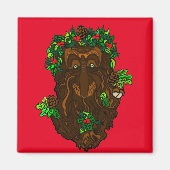 Yuletide Greenman Magnet (Vorne)