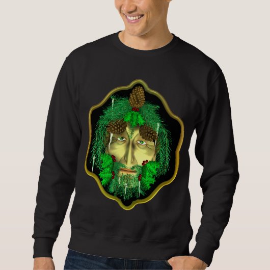 Yuletide Greenman Sweatshirt (Vorderseite)