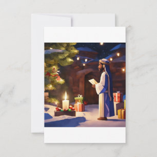 Yuletide Greetings Dankeskarte