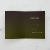 Yuletide Greetings Feiertagskarte (Innenseite)