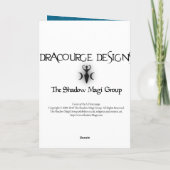 Yuletide Greetings Feiertagskarte (Rückseite)