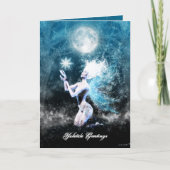 Yuletide Greetings Feiertagskarte (Vorderseite)