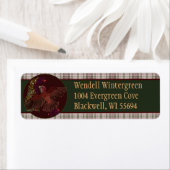 Yuletide Greetings Lila Finch (Insitu)