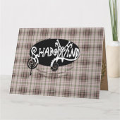 Yuletide Greetings Lila Finch Karte (Rückseite)