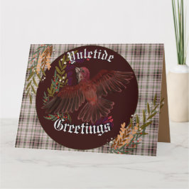 Yuletide Greetings Lila Finch Karte