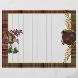 Yuletide Greetings Northern Flicker Briefbogen