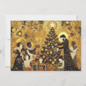 Yuletide Joy Feiertagskarte (Vorderseite)