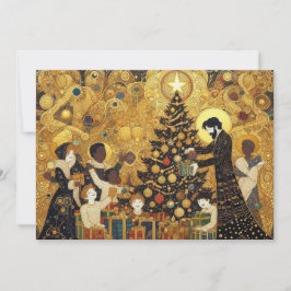 Yuletide Joy Feiertagskarte