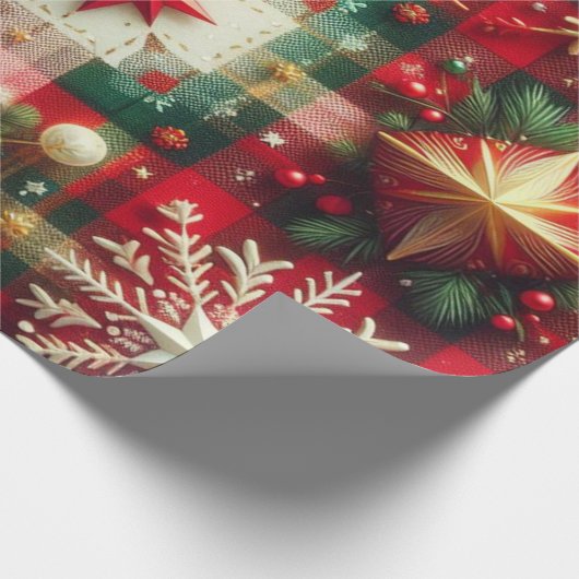Yuletide Joy Geschenkpapier (Ecke)