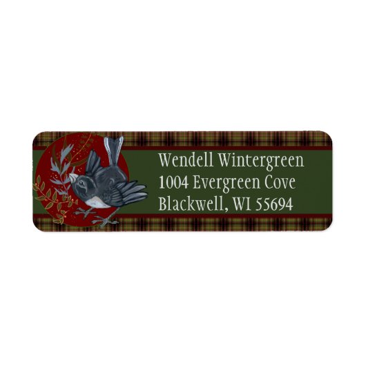 Yuletide Junco Bird (Vorne)