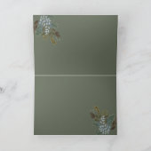 Yuletide Junco Bird Karte (Innenseite)