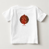 Yuletide Opulence: Goldene Weihnachtsdinge Baby T-shirt (Rückseite)