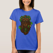 Yuletide Pagan Wicca Greenman T - Shirt (Vorderseite)