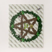 Yuletide Pentagramm Puzzle (Vertikal)