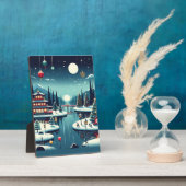 Yuletide Reflections in East Tote Bag Fotoplatte (Seite)