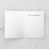 Yuletide robin karte (Innenseite)