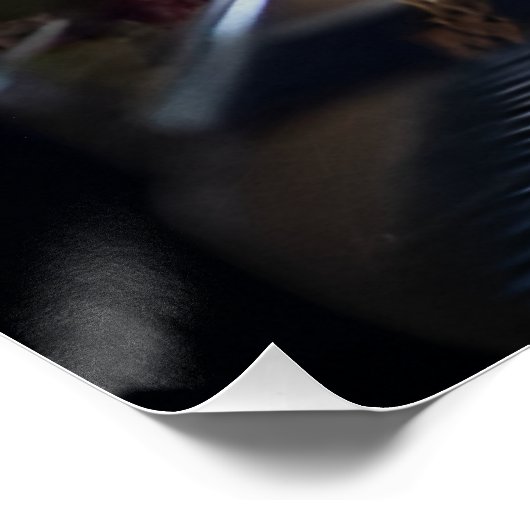 Yuletide Romance Poster (Ecke)