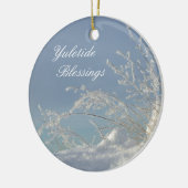 Yuletide Segen-Verzierung Keramik Ornament (Links)